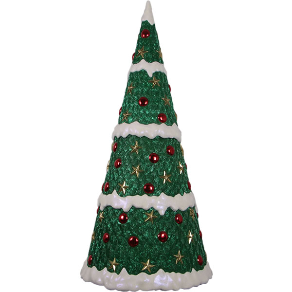 日本最大級のFRP造形物オブジェ専門店CARUNA / 大きなクリスマスツリー 213cm 分割可 / Christmas Tree 7ft.